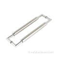 Komersyal na glass door pull handle para sa opisina